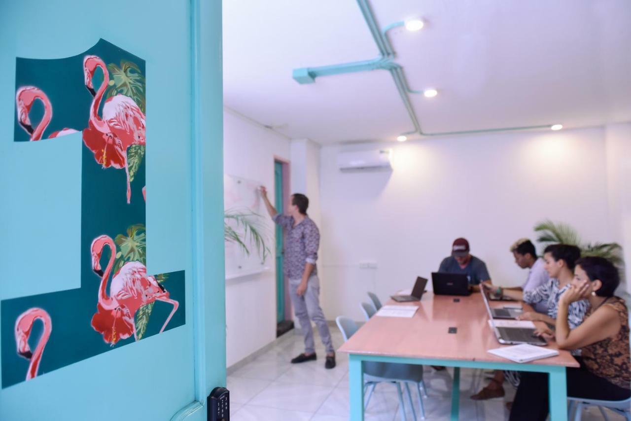 Flamingo Hostel & Coworking Santa Marta  Luaran gambar