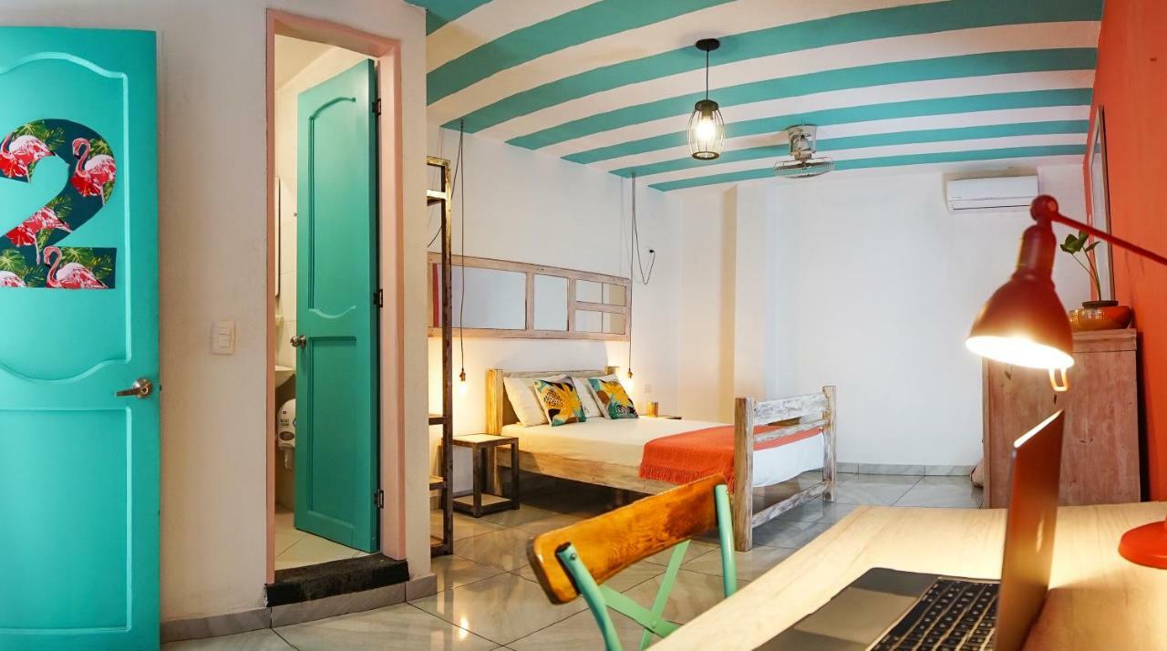 Flamingo Hostel & Coworking Santa Marta  Luaran gambar